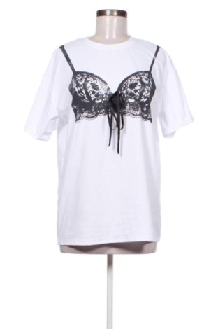 Дамска тениска SHEIN, Размер M, Цвят Бял, Цена 9,00 €, #137228142