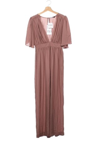 Salopetă lungă de damă Zara, Mărime XXS, Culoare Mov deschis, Preț 217,99 Lei, #137114511