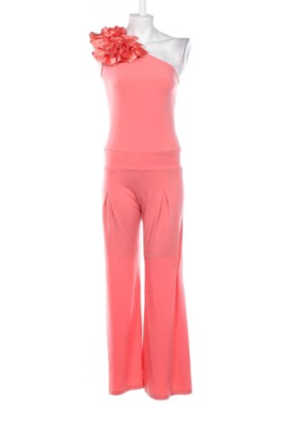 Salopetă lungă de damă Lilia, Mărime M, Culoare Roz, Preț 115,48 Lei, #137128405