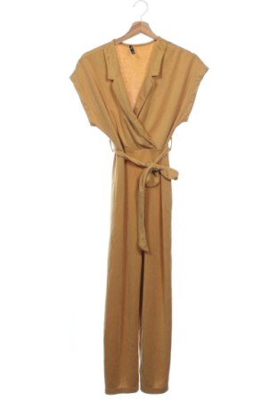 Salopetă lungă de damă Bershka, Mărime XS, Culoare Portocaliu, Preț 73,49 Lei, #137129077