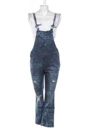 Salopetă lungă de damă Forever 21, Mărime S, Culoare Albastru, Preț 73,49 Lei, #137213173