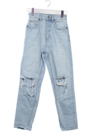 Blugi de femei Zara, Mărime XXS, Culoare Albastru, Preț 94,48 Lei, #137130509