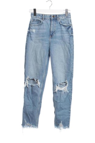 Blugi de femei Zara, Mărime XS, Culoare Albastru, Preț 73,49 Lei, #137131467