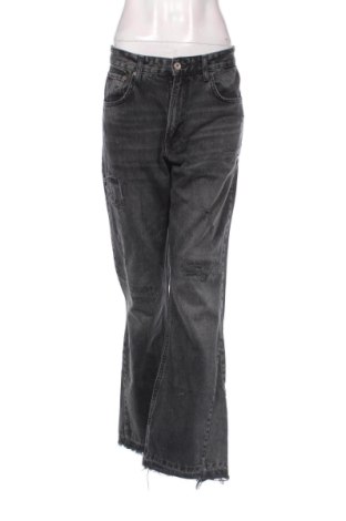 Дамски дънки Zara, Размер L, Цвят Сив, Цена 17,00 €, #137150369
