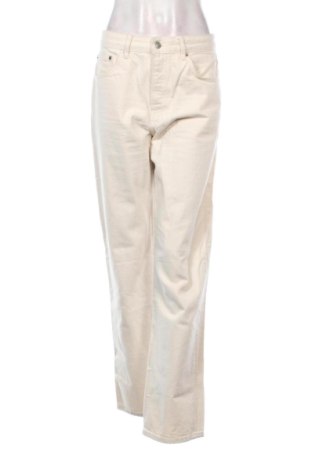 Damskie jeansy Zara, Rozmiar M, Kolor ecru, Cena 61,99 zł, #137150761