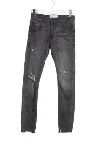 Dámské džíny  Bershka, Velikost XS, Barva Šedá, Cena  340,00 Kč, #137153748