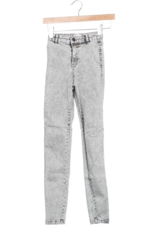 Dámske džínsy  Bershka, Veľkosť XXS, Farba Sivá, Cena  12,00 €, #137158884