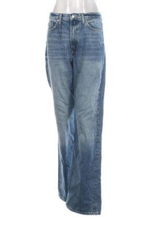 Дамски дънки Zara, Размер L, Цвят Син, Цена 37,32 €, #137161172