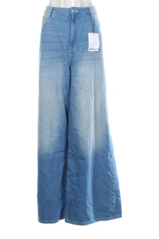 Dámske džínsy  Bershka, Veľkosť XXL, Farba Modrá, Cena  29,95 €, #137166603