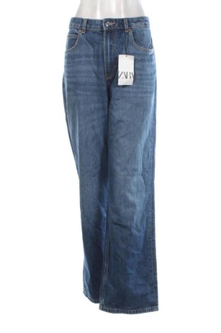 Dámské džíny  Zara, Velikost XL, Barva Modrá, Cena  929,00 Kč, #137167110