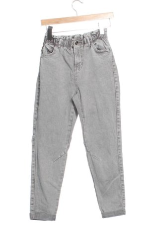 Blugi de femei Bershka, Mărime XS, Culoare Gri, Preț 72,55 Lei, #137172197