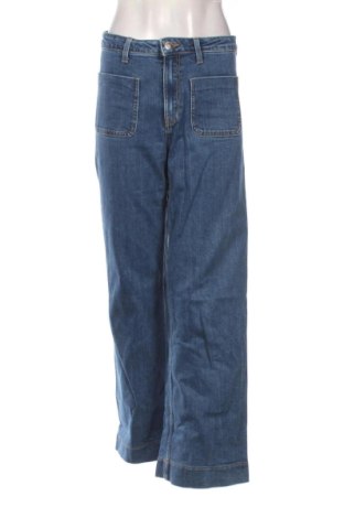 Blugi de femei Bershka, Mărime S, Culoare Albastru, Preț 128,99 Lei, #137176435