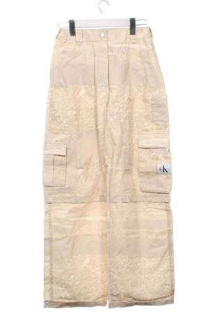 Дамски дънки Calvin Klein Jeans, Размер XS, Цвят Бежов, Цена 41,00 €, #137176798