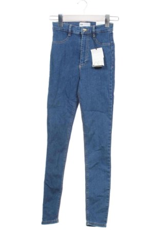 Blugi de femei Zara, Mărime XXS, Culoare Albastru, Preț 101,99 Lei, #137177827