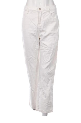 Damen Jeans Opus, Größe L, Farbe Ecru, Preis 27,99 €, #137181883