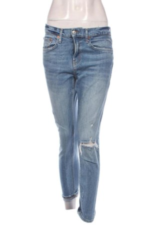 Дамски дънки Zara, Размер S, Цвят Син, Цена 13,00 €, #137195048