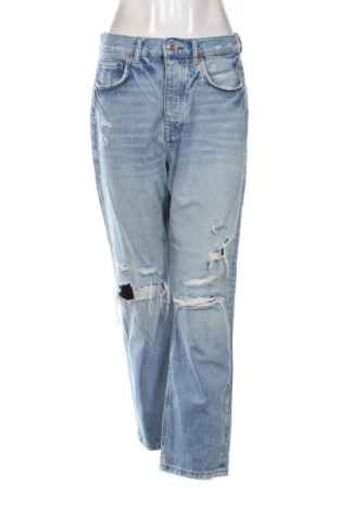 Дамски дънки Zara, Размер M, Цвят Син, Цена 24,32 €, #137196306