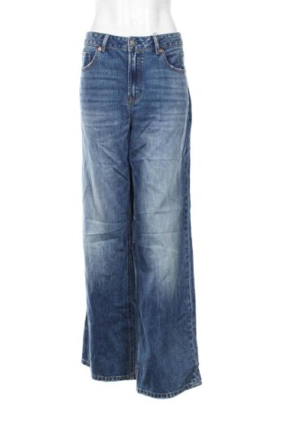 Blugi de femei Stradivarius, Mărime XL, Culoare Albastru, Preț 118,99 Lei, #137196973