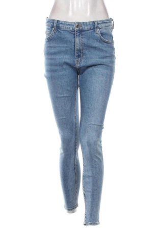 Blugi de femei H&M, Mărime L, Culoare Albastru, Preț 78,74 Lei, #137200476