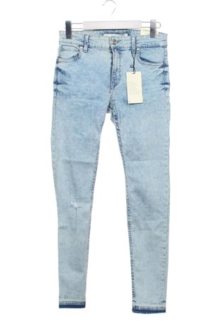 Dámske džínsy  Bershka, Veľkosť M, Farba Modrá, Cena  27,62 €, #137201253