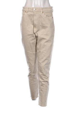 Blugi de femei H&M, Mărime M, Culoare Bej, Preț 68,99 Lei, #137209090