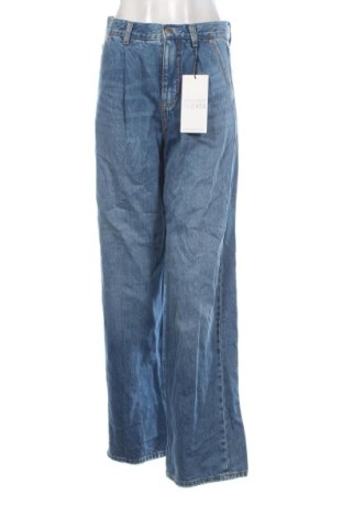 Blugi de femei Stradivarius, Mărime S, Culoare Albastru, Preț 105,99 Lei, #137216775