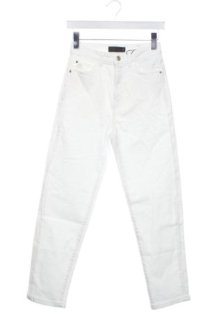 Blugi de femei Zara, Mărime XXS, Culoare Alb, Preț 152,22 Lei, #137219599