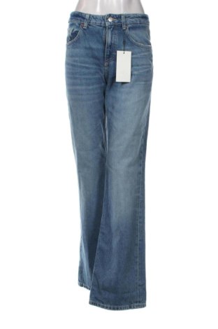 Damskie jeansy Zara, Rozmiar M, Kolor Niebieski, Cena 158,08 zł, #137239934