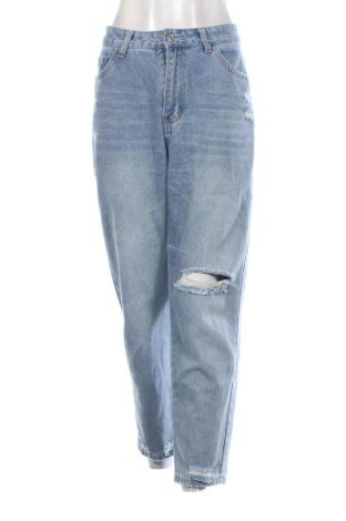 Blugi de femei SHEIN, Mărime L, Culoare Albastru, Preț 74,00 Lei, #137243966