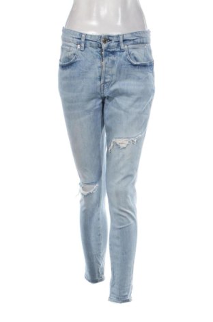 Blugi de femei Zara, Mărime M, Culoare Albastru, Preț 99,57 Lei, #137246759