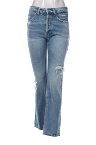 Blugi de femei Zara, Mărime S, Culoare Albastru, Preț 68,24 Lei, #137247653