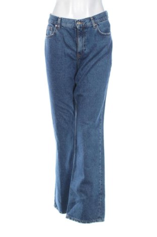 Дамски дънки Mango, Размер L, Цвят Син, Цена 29,14 €, #136890462