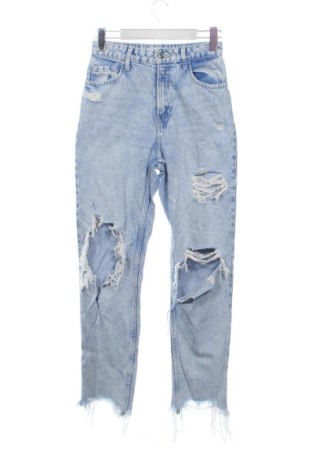 Дамски дънки Bershka, Размер XS, Цвят Син, Цена 9,71 €, #137032115