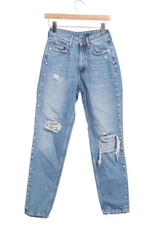 Damskie jeansy H&M, Rozmiar XS, Kolor Niebieski, Cena 46,57 zł, #137113597