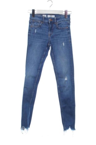 Dámské džíny  Bershka, Velikost XXS, Barva Modrá, Cena  333,00 Kč, #137138115