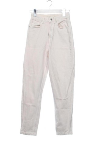 Damskie jeansy Amisu, Rozmiar XXS, Kolor ecru, Cena 58,07 zł, #137144635