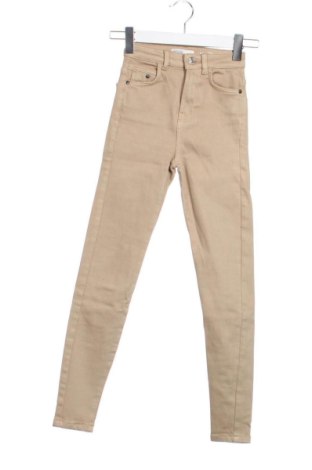 Damen Jeans Bershka, Größe XXS, Farbe Beige, Preis 16,00 €, #137152509