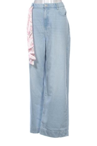 Dámske džínsy  Sinsay, Veľkosť XXL, Farba Modrá, Cena  19,05 €, #137158589