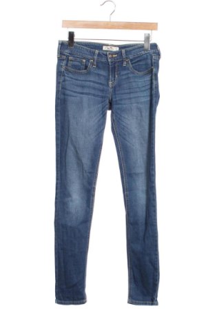 Blugi de femei Hollister, Mărime M, Culoare Albastru, Preț 59,73 Lei, #137173092