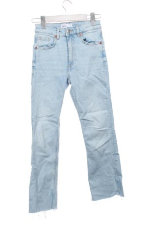 Damskie jeansy Zara, Rozmiar XXS, Kolor Niebieski, Cena 81,99 zł, #137186949