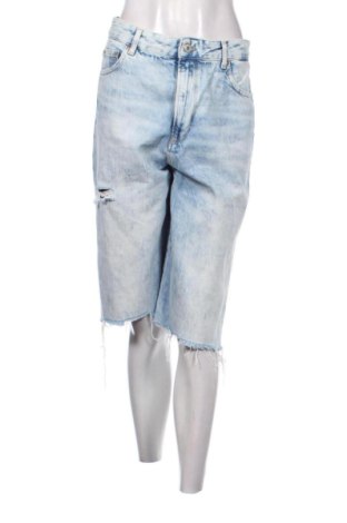 Dámské džíny  Bershka, Velikost M, Barva Modrá, Cena  291,00 Kč, #137189449