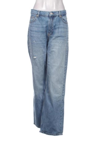 Дамски дънки Zara, Размер XL, Цвят Син, Цена 15,00 €, #137189745
