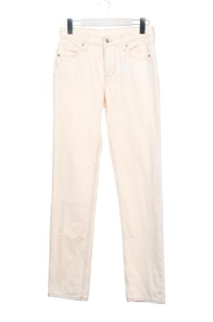 Дамски дънки H&M, Размер S, Цвят Екрю, Цена 13,00 €, #137206403