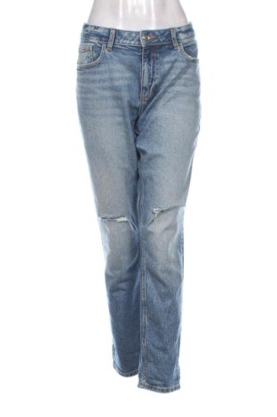 Blugi de femei Zara, Mărime L, Culoare Albastru, Preț 83,99 Lei, #137235331