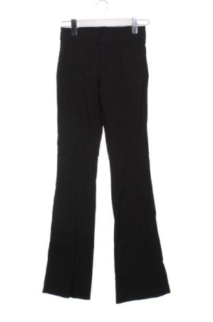 Pantaloni de velvet de femei Bershka, Mărime XS, Culoare Negru, Preț 49,98 Lei, #137171692