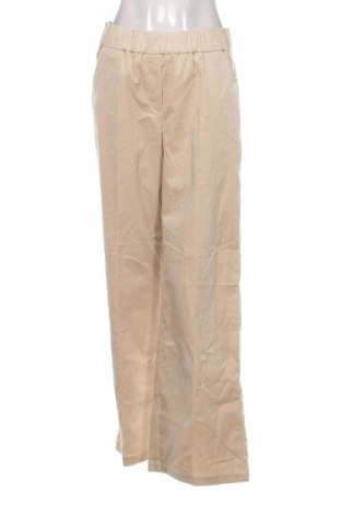 Pantaloni de velvet de femei Opus, Mărime L, Culoare Bej, Preț 83,99 Lei, #137230087