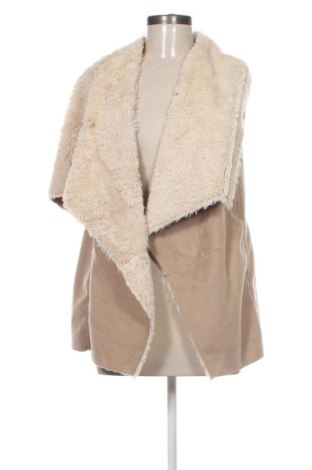 Дамски елек Bershka, Размер S, Цвят Бежов, Цена 13,52 €, #137203948