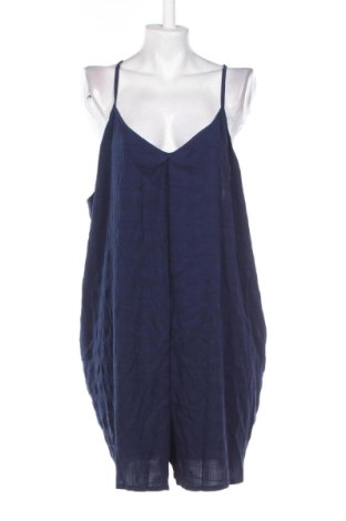 Kurzer Damenoverall SHEIN, Größe 4XL, Farbe Blau, Preis 12,99 €, #137146993