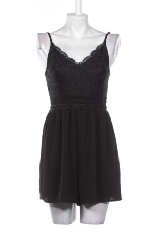 Salopetă scurtă de damă Amisu, Mărime L, Culoare Negru, Preț 87,99 Lei, #137199645