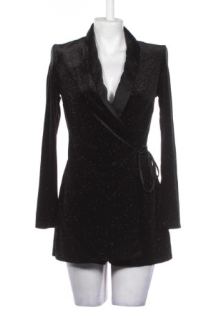 Salopetă scurtă de damă Bershka, Mărime S, Culoare Negru, Preț 53,99 Lei, #137214882